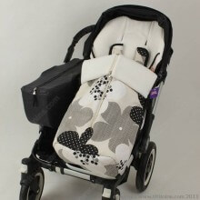 Saco Silla Bugaboo Donkey LORE NE.Polar Cr/Negro tititnins