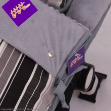 Saco Silla CC BBOO LINEAS.Velour Gris/Gris tititnins