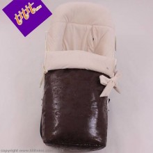 Saco Silla BBOO Basic CUERO CASTOR.Velour Crudo/Crudo(Broche