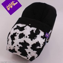 Saco Grupo 0 Basic PIEL VACA.Polar Negro/Negro tititnins