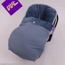 Saco Grupo 0 Basic TOPO.Velour Egeo/Gris tititnins