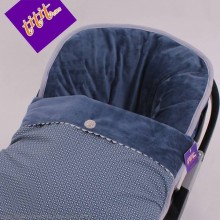 Saco Grupo 0 Basic TOPO.Velour Egeo/Gris tititnins