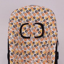 Funda Silla BBOO CUADROS NE.3D/Negro tititnins