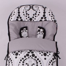 Saco Silla LC MORGAN NE.Gris/Negro tititnins