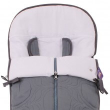 Saco Silla CC POE GR.Pique Blanco/Asfalto tititnins