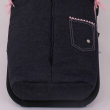 Saco Silla TP CC BASIC VAQUERO.Velour Marino/Rosa tititnins