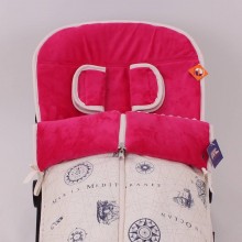 Saco Silla TP CC RUMBO V.Velour Fucsia/Crudo tititnins