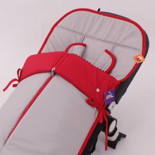 Saco Silla TP CC DOS COLORES GRIS.Rojo/Rojo tititnins