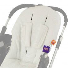 Funda Silla Bugaboo Donkey PIQUE PANA.3D/Blanco tititnins