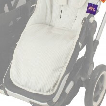 Funda Silla Bugaboo Donkey PIQUE PANA.3D/Blanco tititnins