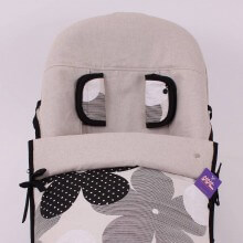 Saco Silla BBOO LORE NE.Lino/Negro tititnins