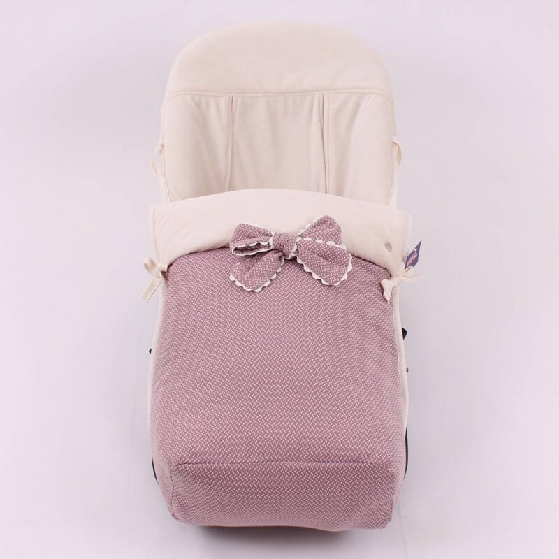 Saco Silla BBOO Basic ROMA.Velour Crudo/Crudo(Lazo ZZ )