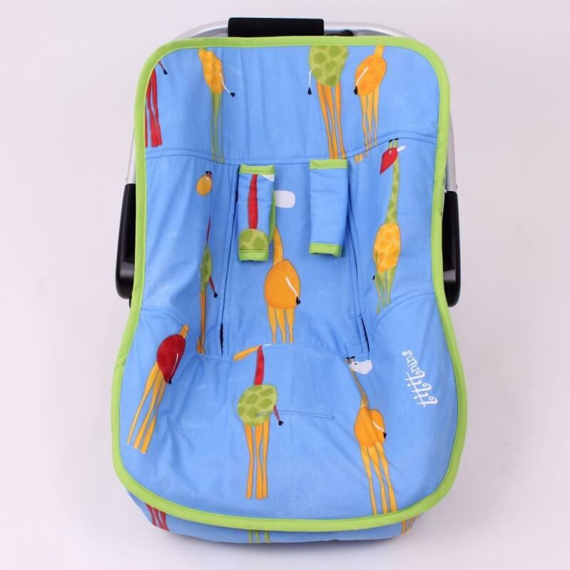 Funda Grupo 0 Universal JIRAFA.3D/Pistacho tititnins