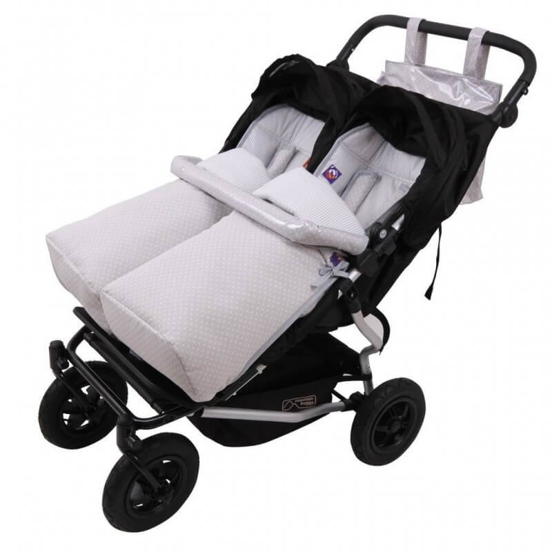 Conjunto Mountain Buggy Duet KUKU GR.Mil Gr/Gris tititnins