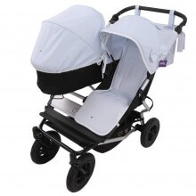 Conjunto Capazo y Silla Mountain Buggy Duet Capazo KUKU CELESTE.Mil Celeste