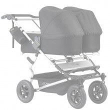 Funda Colchón Capazo Mountain Buggy Duet Carrycot Plus GRIS MELANGE (PACK 2ud) tititnins