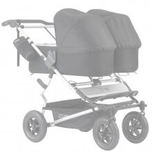 Funda Colchón Capazo Mountain Buggy Duet Carrycot Plus PIQUE GRIS Impermeable tititnins