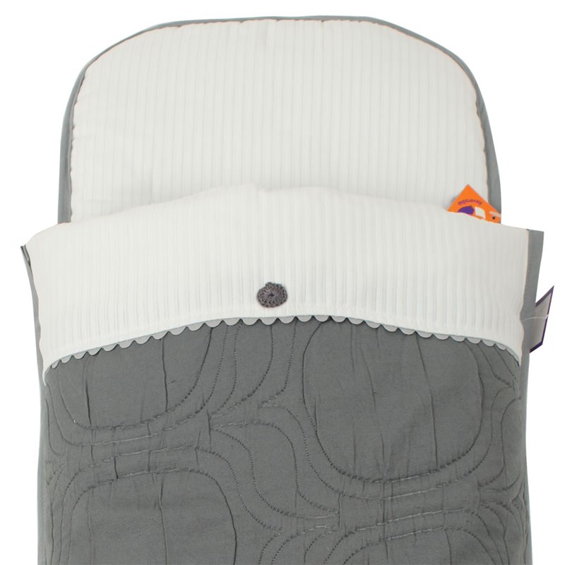 Saco Capazo Invierno POE GRIS.Pique Pana/Gris