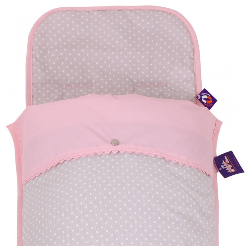 Saco Capazo Verano KUKU GR. Rosa/Rosa TititNins