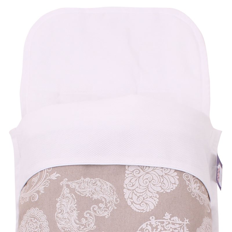 Saco Capazo Verano HEART.Pique Blanco/Nervio TititNins