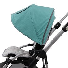 Capota Ventilada Extensible Bugaboo Bee BOHO.Interior Protección Solar UV