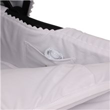 Funda Capazo Goma Bugaboo Fox PIQUE BLANCO.Blanco