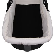 Funda Capazo Goma Bugaboo Fox PIQUE CRUDO.Crudo