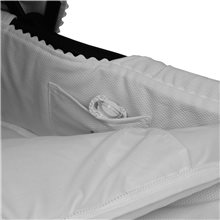 Funda Capazo Goma Bugaboo Fox PIQUE CRUDO.Crudo