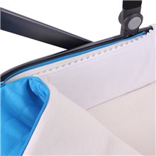 Funda Capazo Velcro Uppababy Vista y Cruz 2015-20 PIQUE BLANCO