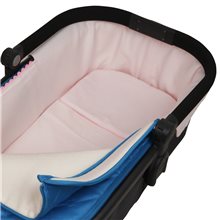 Funda Capazo Velcro Uppababy Vista y Cruz 2015-20 PIQUE ROSA