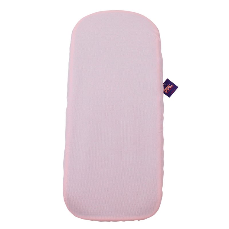 Pack 2ud.Funda Colchón Capazo Cybex Priam Lux Carrycot PIQUE ROSA