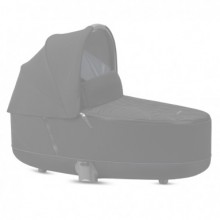 Funda Capazo Cybex Mios Lux 2019-21 Velcro PIQUE GRIS.Gris