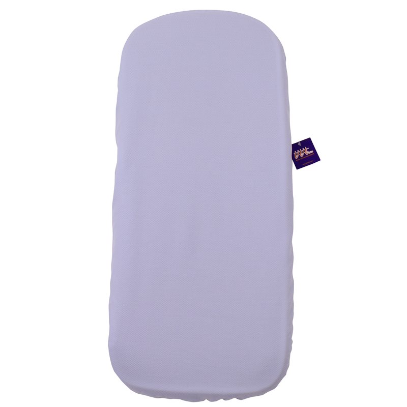 Pack 2ud.Funda Colchón Capazo Cybex Mios Lux Carrycot PIQUE CELESTE