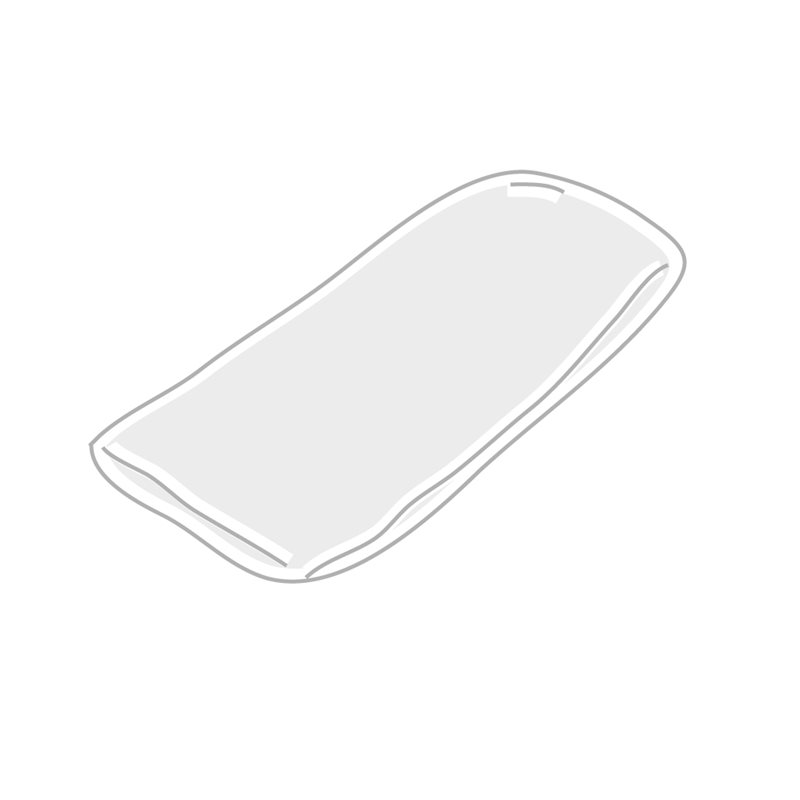 Pack 2ud.Funda Colchón Capazo Cybex Mios Lux Carrycot PIQUE PANA