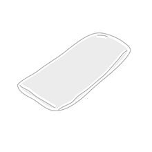 Funda Colchón Sabana Bajera Capazo Impermeable Cybex Mios Lux Carrycot PIQUE PANA