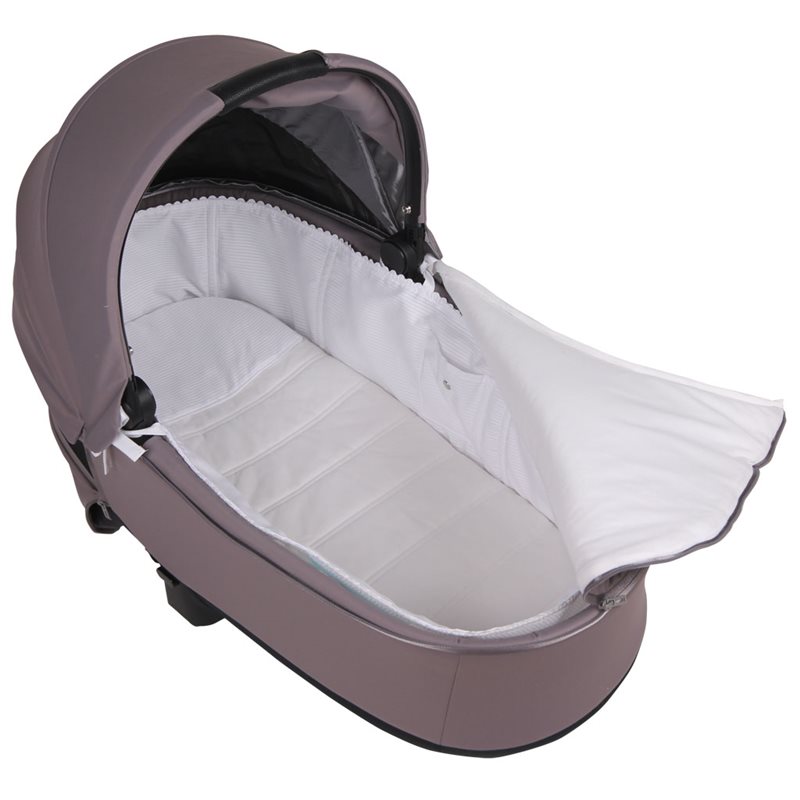Funda Capazo Cybex Mios Lux 2019-21 Velcro PIQUE PANA.Blanco