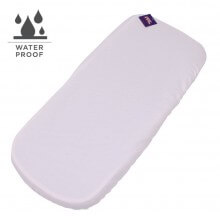 Funda Colchón Sabana Bajera Capazo Impermeable Bassinet Yoyo 2 PIQUE BLANCO