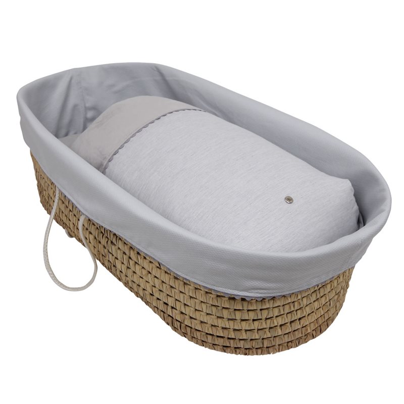 Saco Moises Invierno y Vestidura GRIS MELANGE.Gris Melange