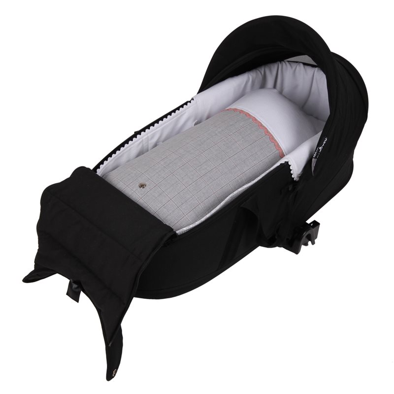 Conjunto Capazo Yoyo 2  Bassinet PIQUE BLANCO.British