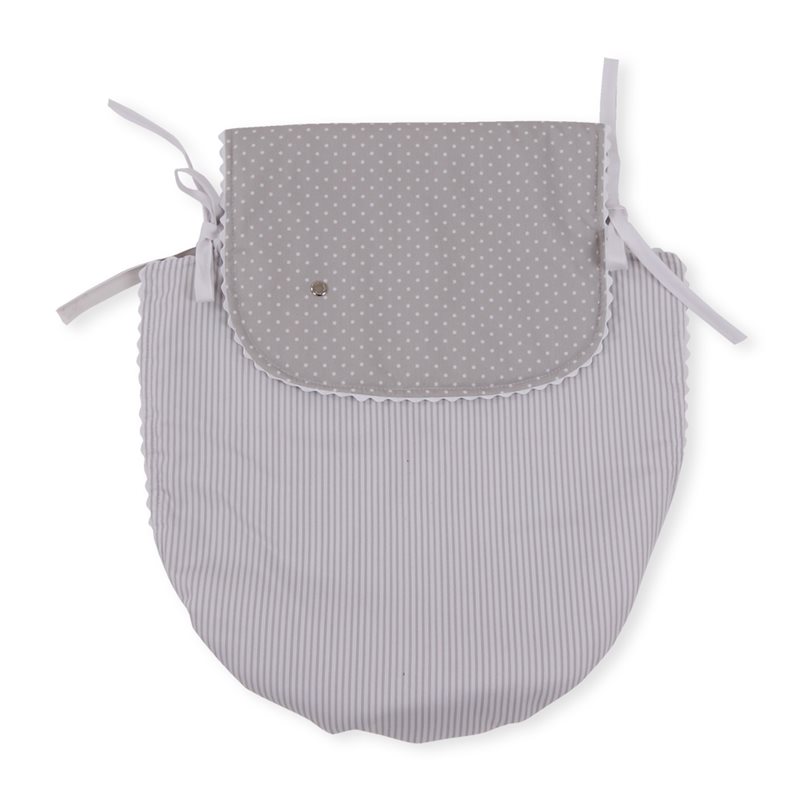 Colcha Capazo Mountain Buggy Duet 3.0 MIL GRIS.Kuku Gris