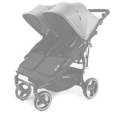 Conjunto 2ud Sacos Silla Baby Monster Easy Twin ESTRELLA BLC.Mil Gris/Gris