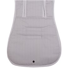 Pack 2ud. Colchonetas para Bugaboo Donkey 5 MIL GRIS - Acolchado Transpirable- (100% Algodón)