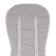 Pack 2ud. Colchonetas para Bugaboo Donkey 5 ESTRELLA BLANCO - Acolchado Transpirable- (100% Algodón)