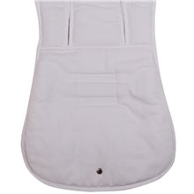 Pack 2ud. Colchonetas para Bugaboo Donkey 5 PIQUE BLANCO - Acolchado Transpirable- (100% Algodón)