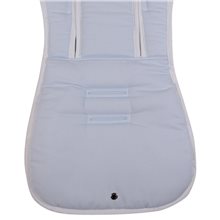 Pack 2ud. Colchonetas para Bugaboo Donkey 5 PIQUE CELESTE - Acolchado Transpirable- (100% Algodón)