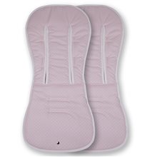 Pack 2ud. Colchonetas para Bugaboo Donkey 5 KUKU ROSA - Acolchado Transpirable- (100% Algodón)