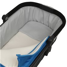 Funda Capazo Velcro Uppababy Vista y Cruz 2015 - V2 PIQUE GRIS