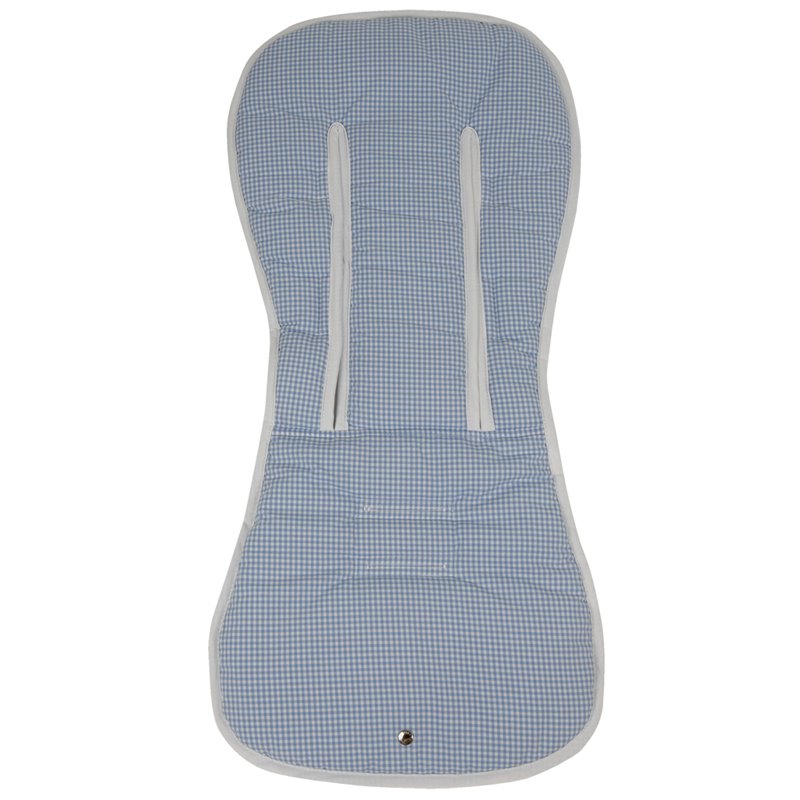 Colchoneta Verano Bugaboo Camaleon 3 Plus VICHY CELESTE -Transpirable-