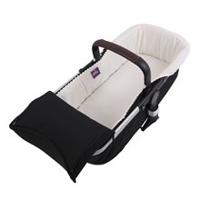 Funda Capazo Velcro Bugaboo Buffalo PIQUE CRUDO