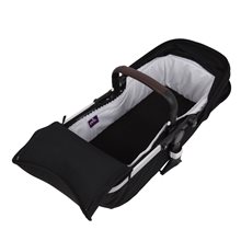 Funda Capazo Velcro Bugaboo Buffalo PIQUE GRIS